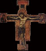 unknow artist Cross with the Crucifixion painting